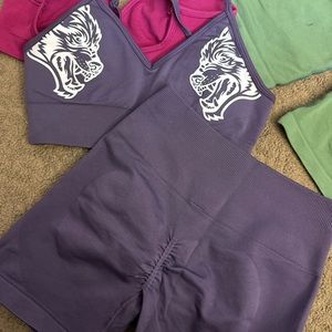 Purple darc sport set
